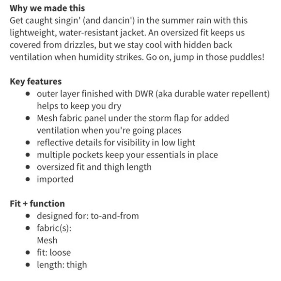 Lululemon | Sun ☀️ Showers Jacket - Picture 4 of 16